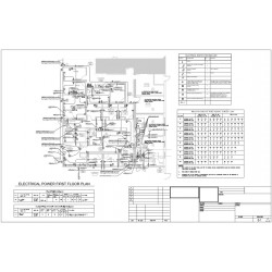 Electrical Shop Drawings With Hardware Schedule